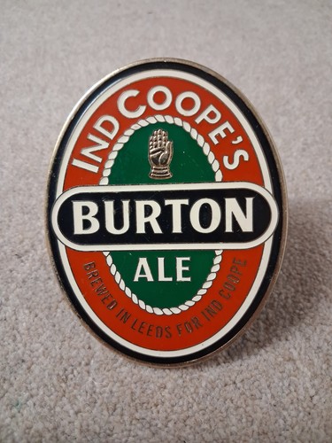 Ind coope burton ale - coope's, metal