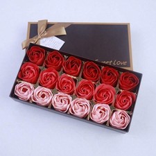 Box 18pcs gradient rose - 1,