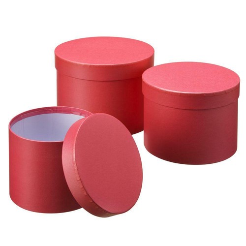 Set oasis round red - 3,