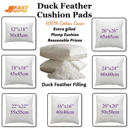 Duck feather cushion pad - duck,