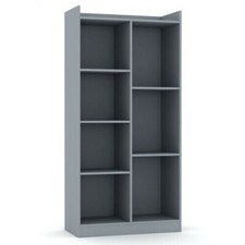 Grey Tall Wooden 7 Cube