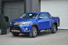 TOYOTA HILUX BLACK AXLE NUDGE A-BAR BULL BAR 2015 TO 2019
