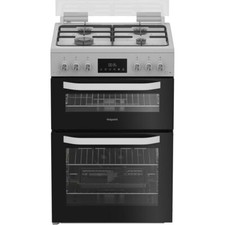 Hotpoint HDG6GDCW Gas Cooker 60cm Free Standing White New