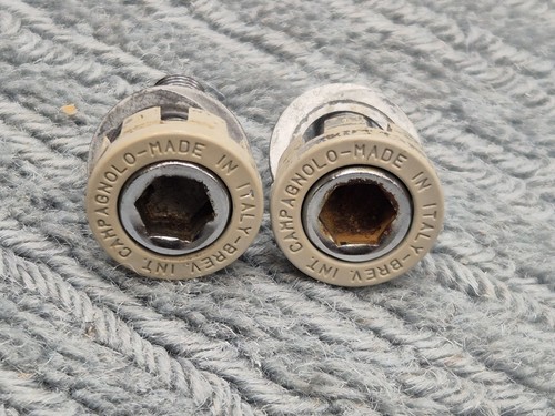 Pair campagnolo crank bolts - of,