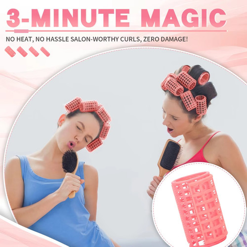 New 12pcs heatless hair - heatless,