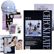ITZY Checkmate Mini ALbum Limited Edition CD-R W/ Photobook Photocard Stickers