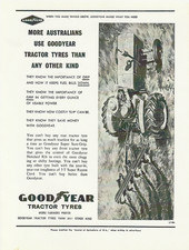 1963 Good Year Tractor Tyres