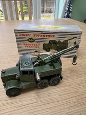 Vintage Dinky SuperToys No.661 Recovery Tractor Working Winch with Driver Boxed