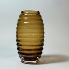 Vintage MCM Dartington Amber