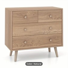 DORTALA 4-Drawer Solid