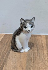 Quail Ceramics Cat Figurine