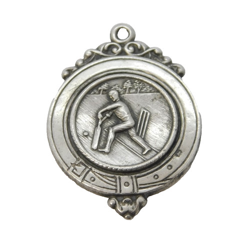 Sterling silver cricket - sterling,