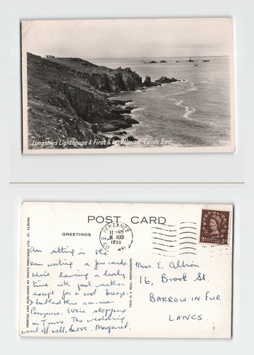 Postcard longships - postcard,