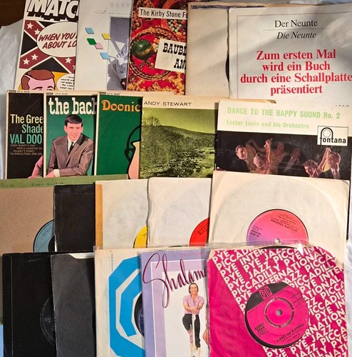 200 joblot inch vinyl - 7,