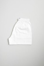 White P.E Shorts 100% Cotton
