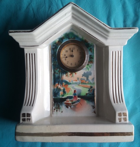 Hand painted antique ceramic - painted,