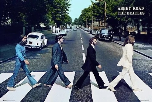 The beatles abbey road - the, poster