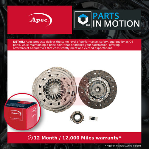 Clutch kit 3pc - kit,