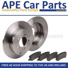 Solid Brake Discs & Brake Pads