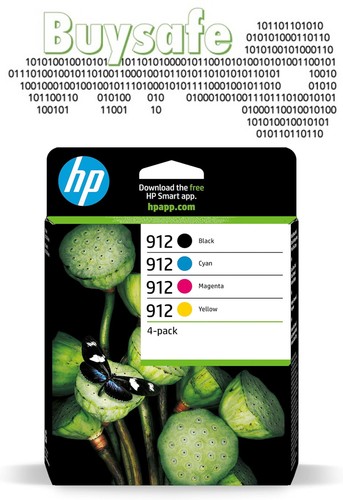 912 pack ink cartridges - 4,