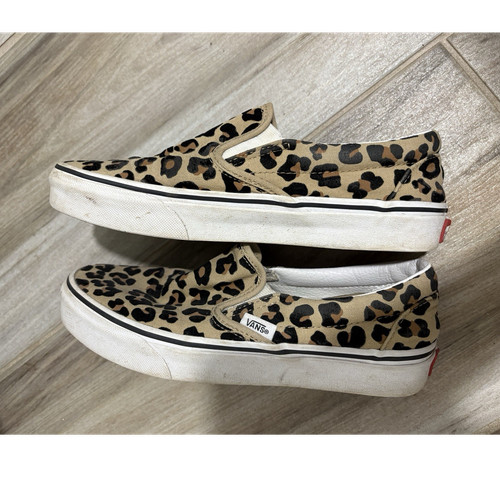 Vans slip leopard - leopard, print
