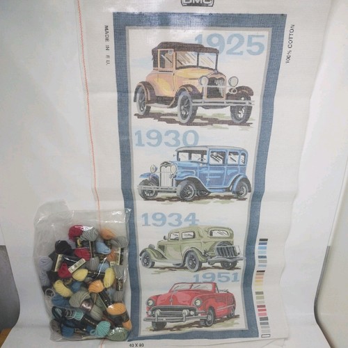 Classic car dmc tapestry - car,