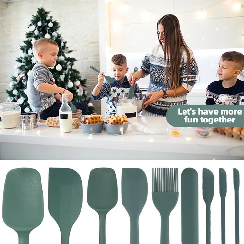 Silicone spatula set pcs - silicone,