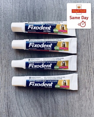 Travel size fixodent for - 4x,