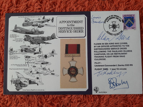 Alan deere signed plus others - alan,