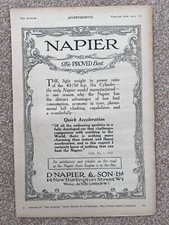 Rare 16th February 1923 Napier