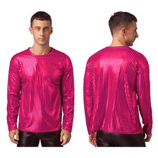 Men's Sparkle Sequin T-Shirts