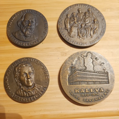 Medals russian bronze - russian,