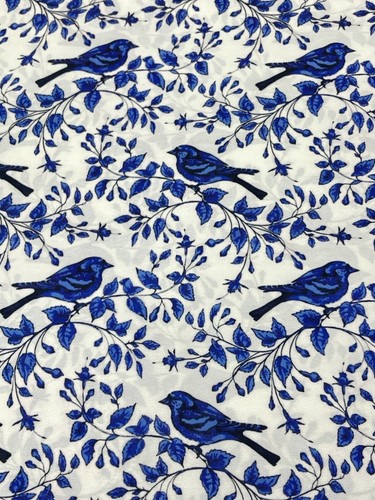 Printed dress fabric crepe - dress,