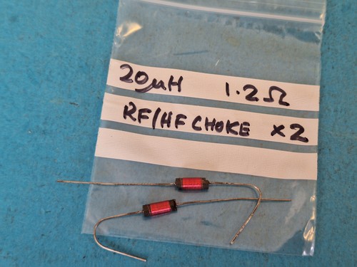 Choke 20uh 1 2ω - rh, hf