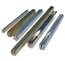 Door Lock Latch Handle Aluminium or Steel Replacement Spindles Chrome Lever Bar