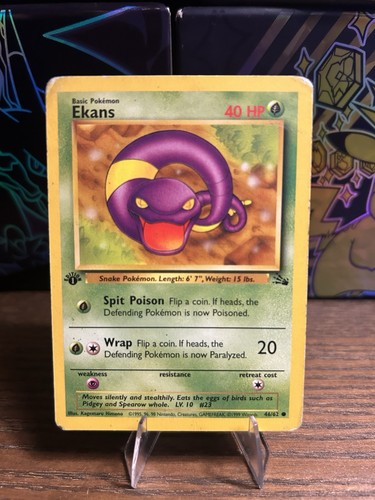 Ekans 1st edition - -,