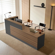L-Shaped Reception Desk