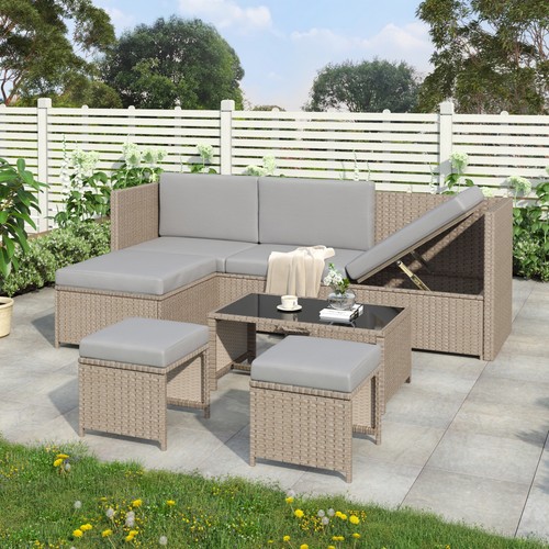 Rattan garden furniture - rattan,