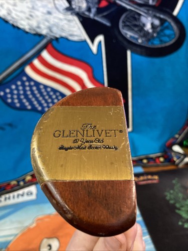 Glenlivet wood brass - wood, head