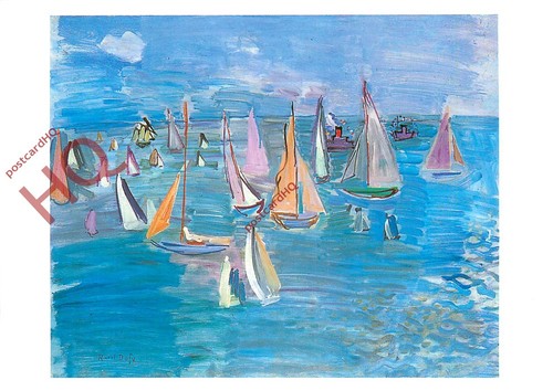 Picture postcard raoul dufy - picture,