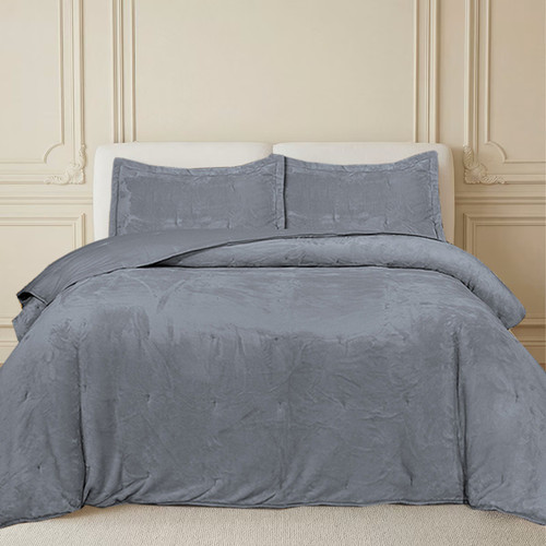 Velvet quilted bedspread bed - velvet,
