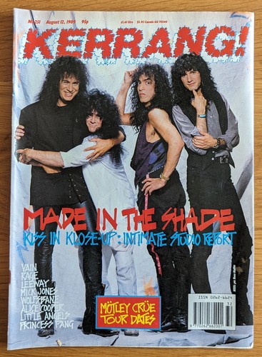 Kiss kerrang issue 251 - kerrang!,