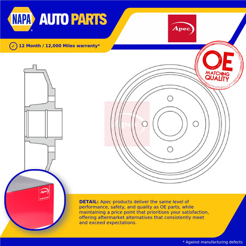 Brake drum fits - brake,