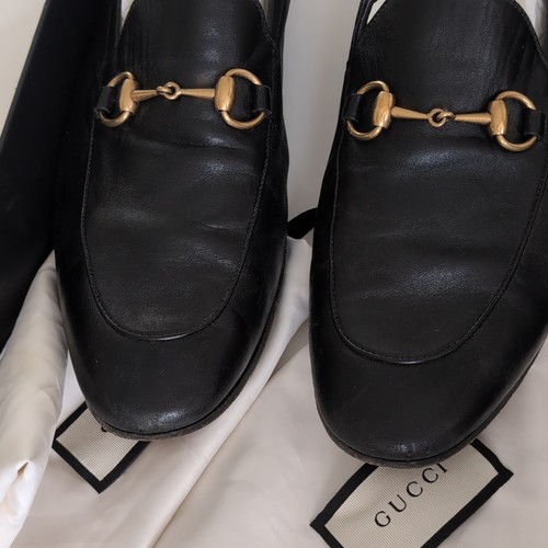 Gucci men black - gucci, leather