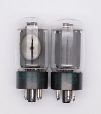 Matched Pair SYLVANIA JAN 6L6WGB 5881 Valves Tubes NOS (V43) #3