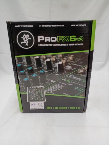 Mackie profx6v3 channel - mackie, 6-channel