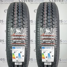 2X New 165 14C 165/R14c VAN