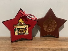 TIPPERARY CRYSTAL GEM CHRISTMAS TREE DECORATION FIREPLACE NEW BOXED