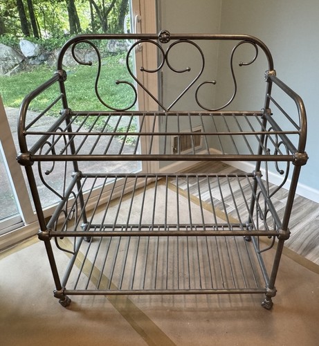 Vtg abc home - wrought, iron
