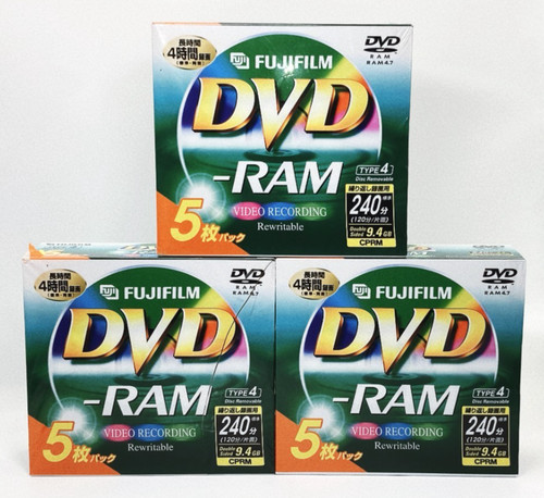 Fujifilm dvd ram type 4gb - dvd-ram, 9.4gb